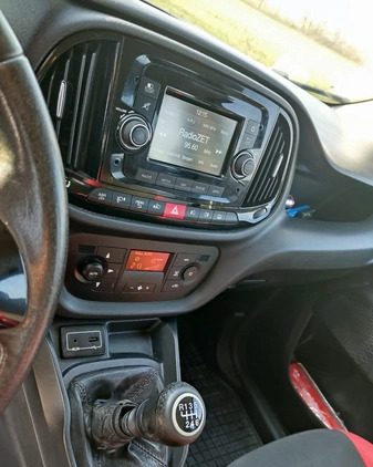 Fiat Doblo cena 39997 przebieg: 218622, rok produkcji 2016 z Tuchola małe 436